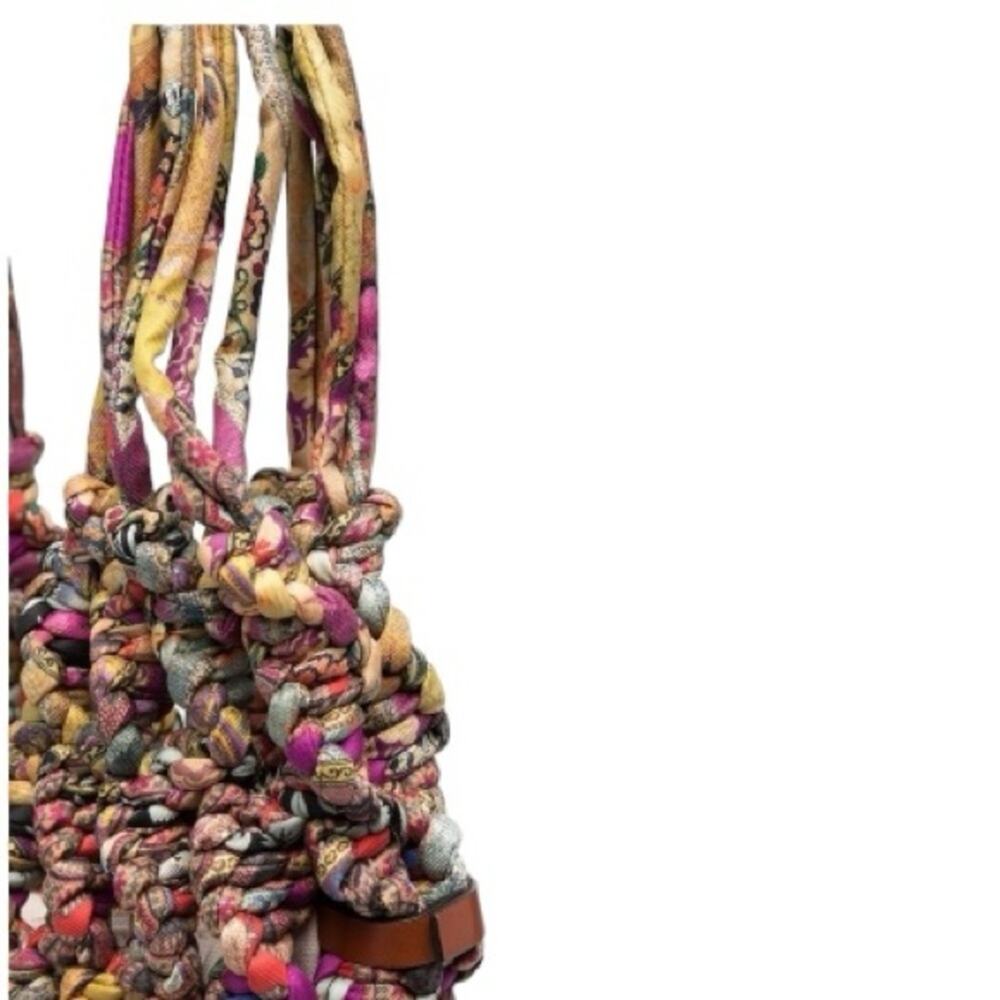 Etro Silk Braided Shoulder Bag‎ Dna Retails $3,010 Rare - Picture 6 of 15
